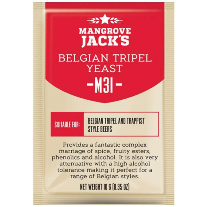 Mangrove Jack' Yeast M31 Belgian Tripel (10g)