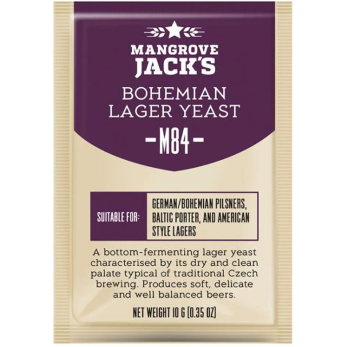 Mangrove Jack's Yeast M84 Bohemian Lager (10g)