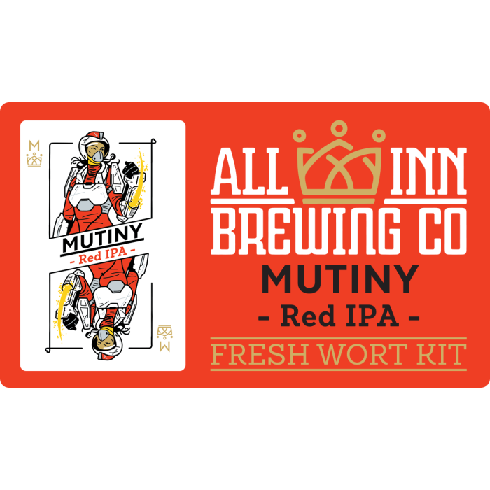 Mutiny Red IPA All Inn Brewing Fresh Wort Kit