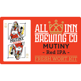 Mutiny Red IPA All Inn Brewing Fresh Wort Kit