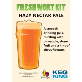 Hazy Nectar Pale Artisan Ale Grain & Grape Fresh Wort Kit