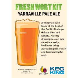 Yarraville Pale Ale Artisan Ale Grain & Grape Fresh Wort Kit