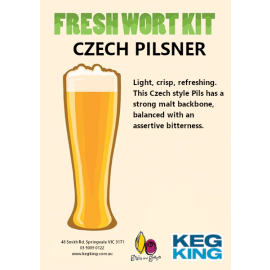 Bohemian Pilsner Artisan Ale Grain & Grape Fresh Wort Kit