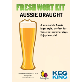 Aussie Draught Artisan Ale Grain & Grape Fresh Wort Kit